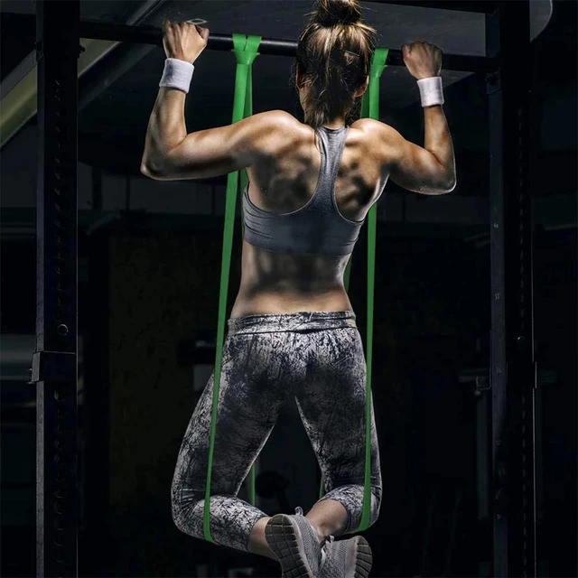 Heavy Duty Latex Resistance Band Exercise Elastic Band For Sport Strength Pull Up Assist Band Workout Pilates Fitness Equipment 6