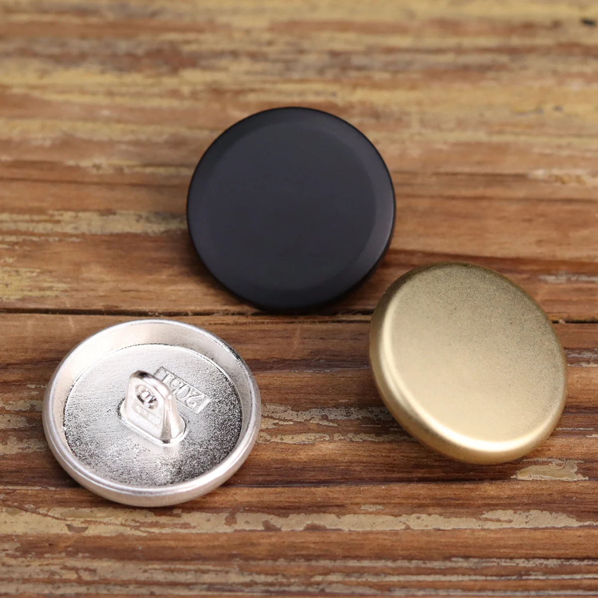 6 шт. Металлическая пуговица с гладкой поверхностью хвостовик для джинсов