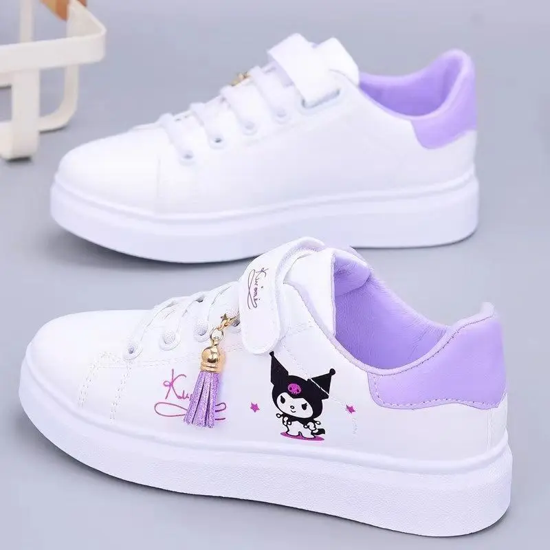

Sanrio Kulomi Girls Shoes Autumn New Sports Shoes Flat Lightweight Running Shoes Casual Shoes Cute Girls Heart Birthday Gift