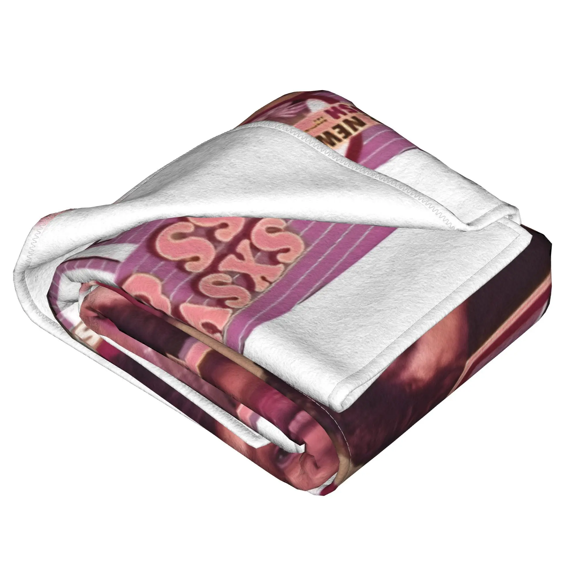 Ones Music and Directions Pink Poster Blanket Cover Flannel Heavy Metal Super Warm Throw for Bedding Couch Bedroom Quilt