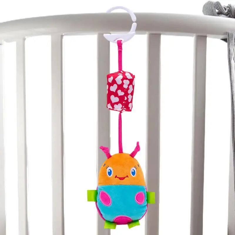 

Детские подвесные погремушки, игрушки, красочные детские погремушки для новорожденных, детские игрушки с мягкими звуками и крючками для но...