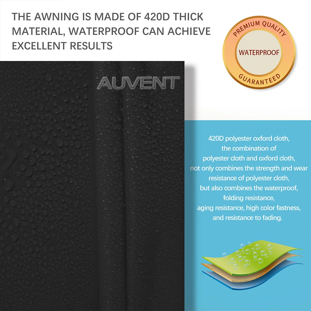 Черный всепогодный тент для солнца квадратного, прямоугольного, для сада, террасы, бассейна, треугольный, для кемпинга, походов, двора.