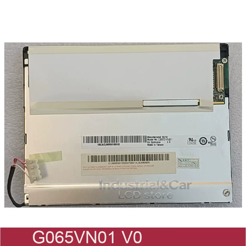 Фото G065VN01 V0 V1 Оригинальный 6,5-дюймовый ЖК-дисплей G065VN01 V.0 для Drager Fabius Анестезиологический экран G065VN01 V.1 №2