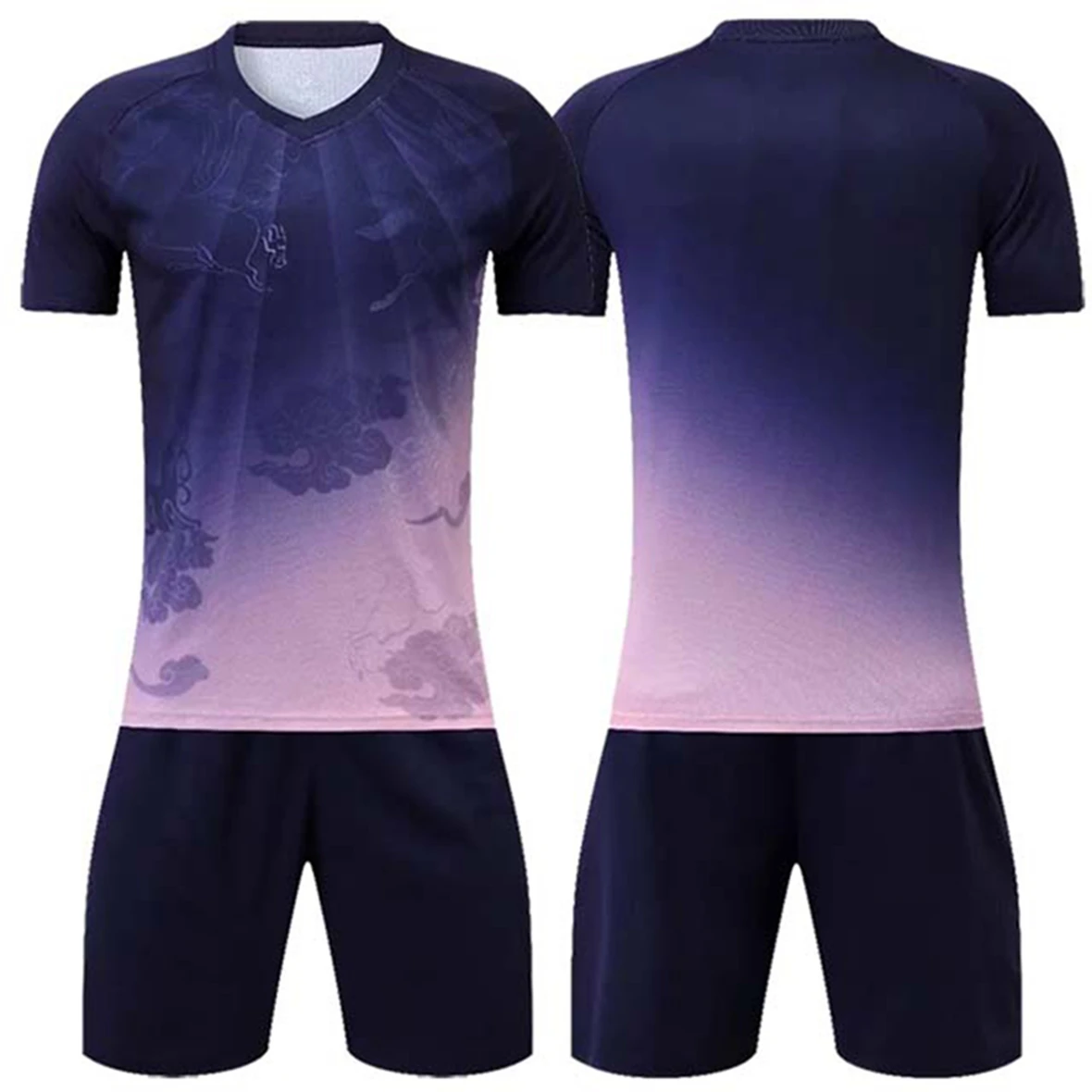 Custom Football Kit Men's Football Kit Adult and Youth Football Training Kit Sports Short Sleeve Running Kit 2023 Sportswear