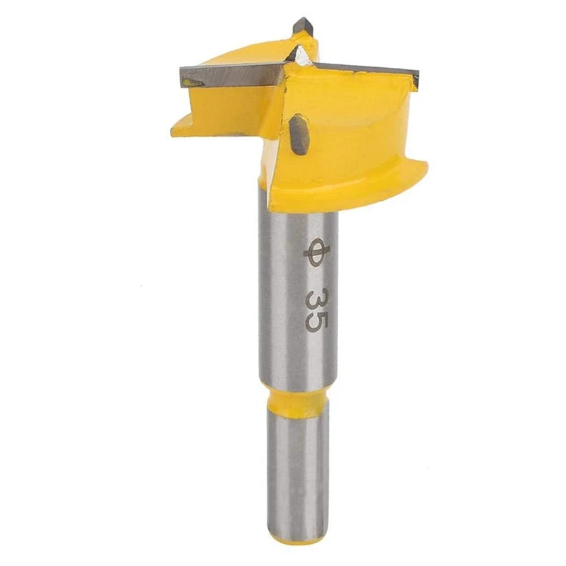 

Woodworker Hinge Boring Bit 35Mm Cemented Carbide Wood Hole Saw Auger Opener Drilling Boring Bit Cutter