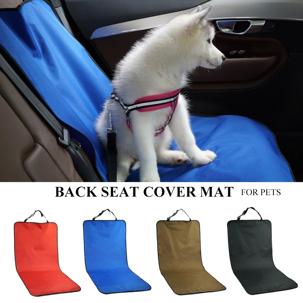

Pet Waterproof Rear Seat Protective Pad Rear Safety Travel Accessories Suitable For Cat And Dog Carrier Car Co-pilot Anti-dirty