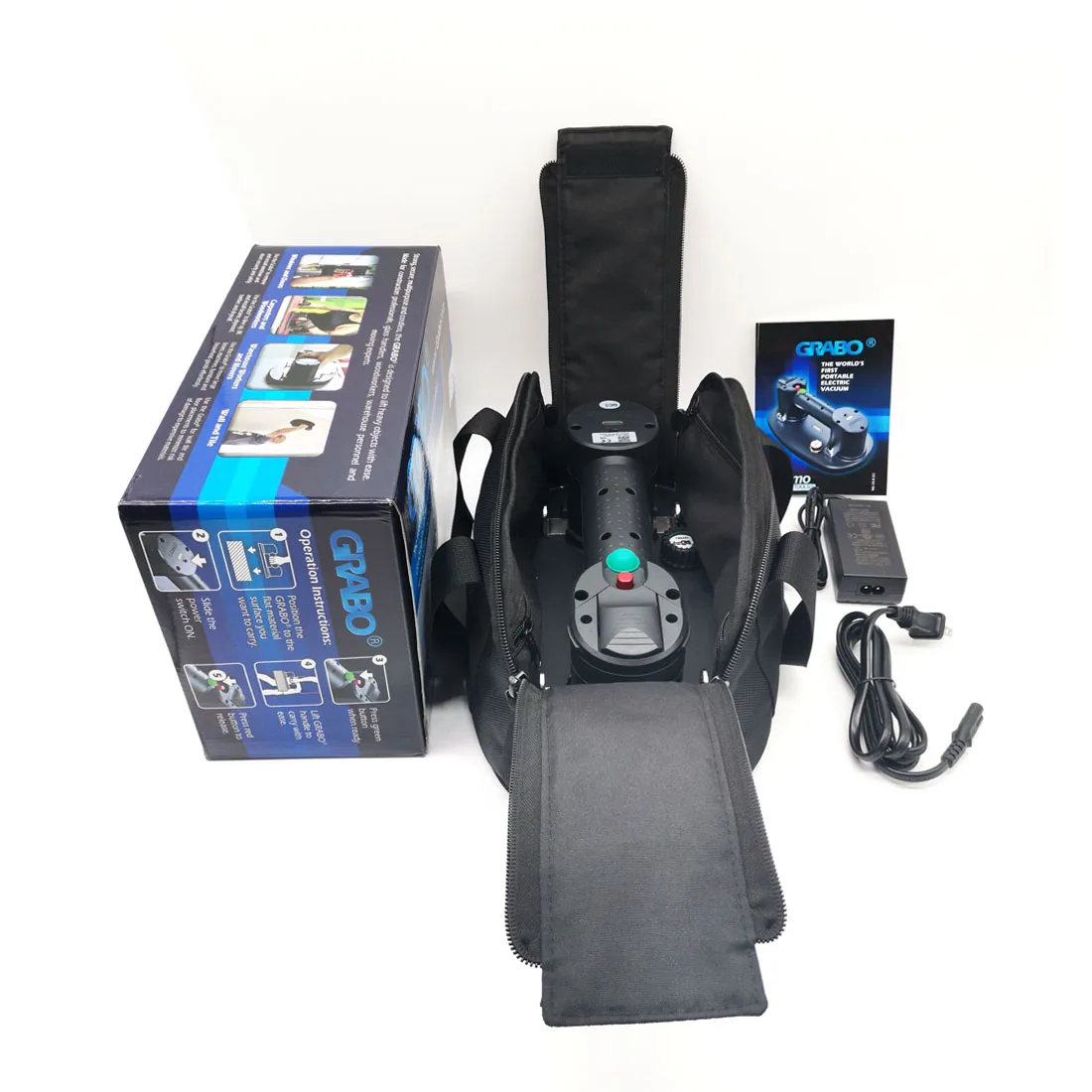 Grabo H Электрическая Вакуумная присоска для конструкции стекла дерева 170 кг