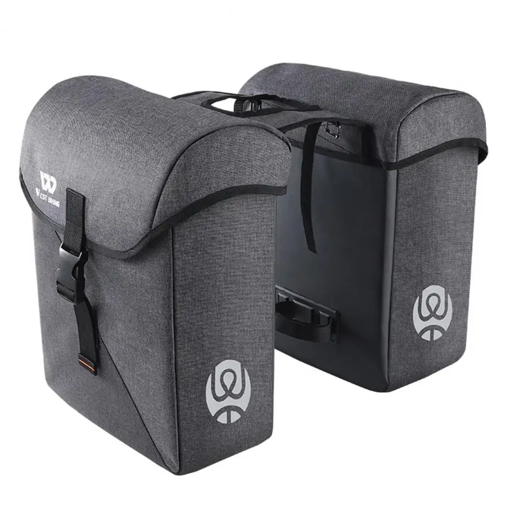 

Bicycle Bags Double Side Bicycle Rear Pannier Tear-resistant Long Service Life Practical Cycling Pannier Bag Bicycle Accessories