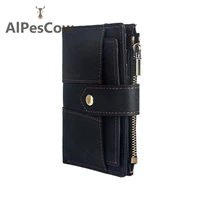 money credit card holders mens genuine leather wallet 100 italy alps cowhide purses classic style case photo holder minimalist