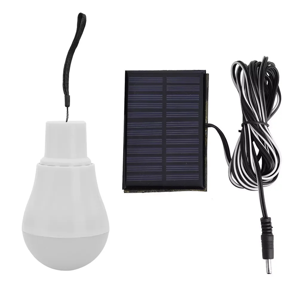 

Portable LED 110lm Sensor Bulb Light Solar Powered Energy Night Light Auto On/Off Smart Emergency Outdoor Camping Tent Lighting
