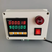 scn p62 rolling wheel electronic digital meter counter 12v24v220v length measurement test equipment automatic coder