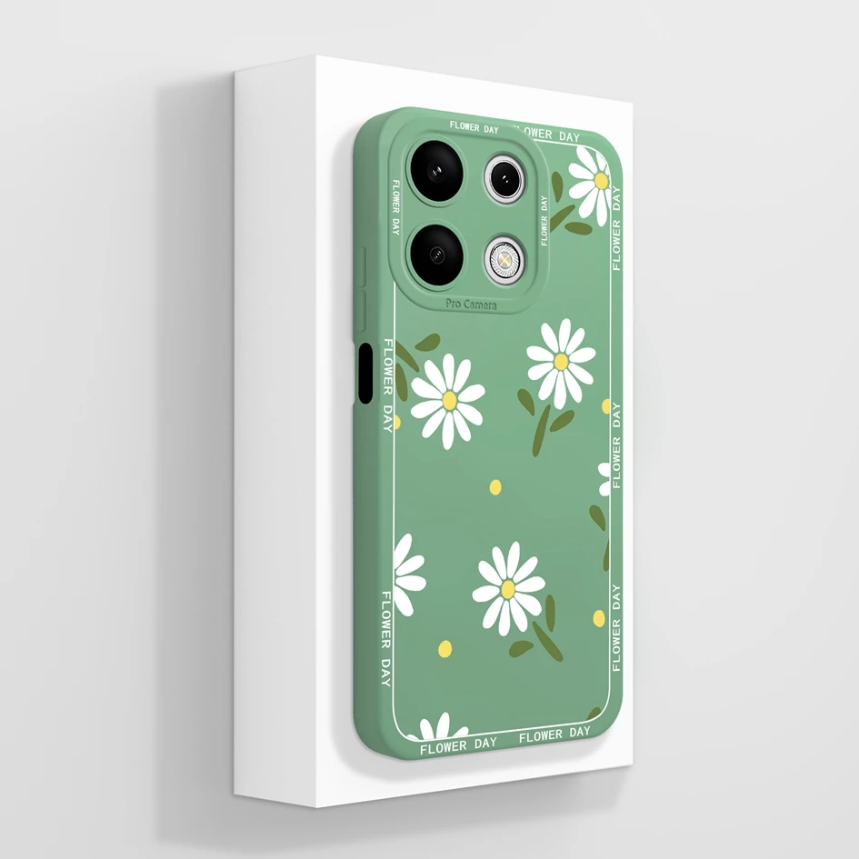 Чехол для Xiaomi Redmi Note 13 Pro 4G чехлы оболочка с мультяшным рисунком кота жидкий Мягкий