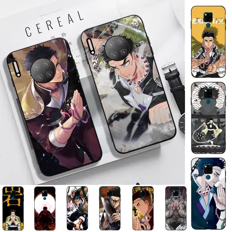 

BANDAI Demon Slayer Gyoumei Himejima Phone Case for Huawei Mate 20 10 9 40 30 lite pro X Nova 2 3i 7se
