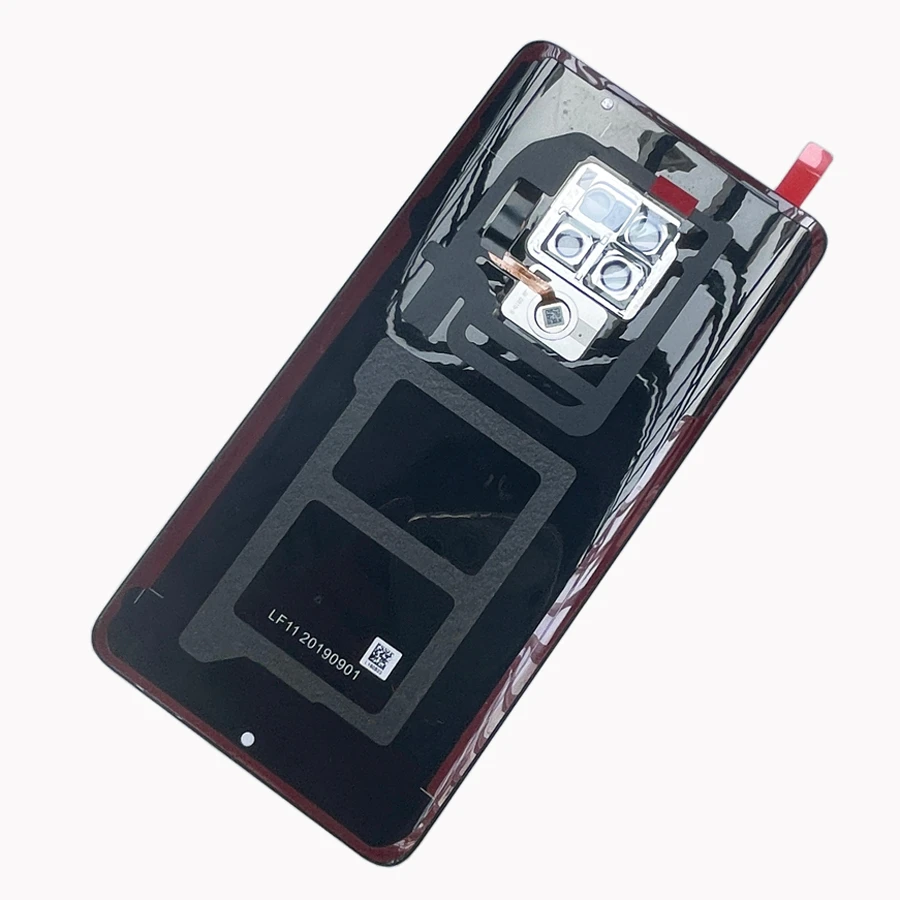 Стеклянная задняя крышка для Huawei Mate 20 Крышка корпуса аккумулятора дверь с