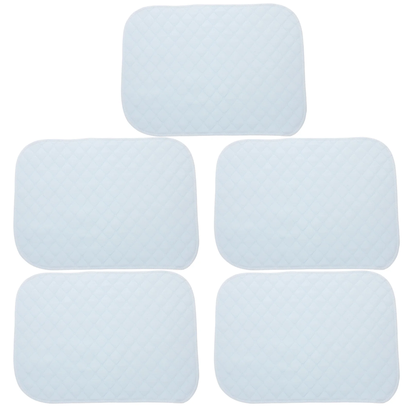 

5pcs Waterproof and Reusable Portable Changing Pads Eco-Cotton Baby Diaper Pads