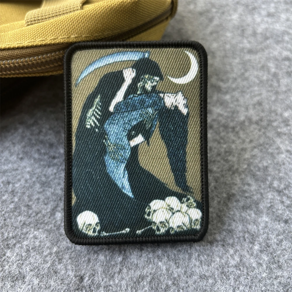 Наклейки &quotDance with Death&quot имитация черепа серп смерти памяти с крючком и петлей