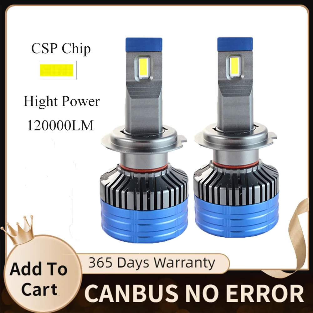 2 шт., Автомобильные светодиодные лампы H1 H7 H4 H11 H8 9005 9006 90 Вт 12000 лм 12 В 2 шт., Автомобильные светодиодные лампы H1 H7 H4 H11 H8 9005 9006 90 Вт 12000 лм 12 В