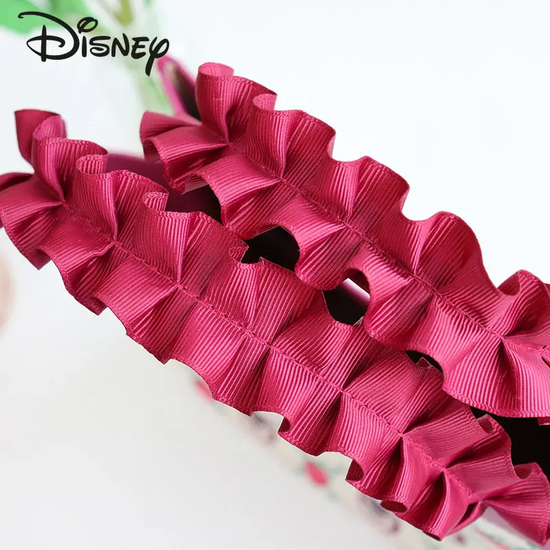 Disney Strawberry Bear New Women's Handbag Fashion High Quality Women's Shoulder Bag Cartoon Cute Personality Design Girls' Bag