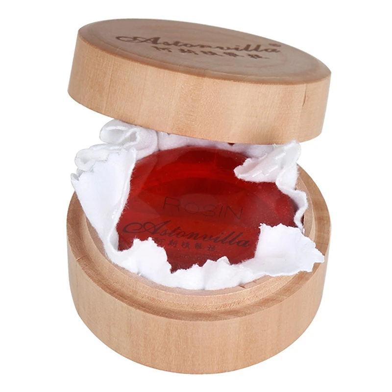 

Astonvilla Upscale Red Rosin Resin Colophony Rounded With Box For Violin Viola Cello Bowed String