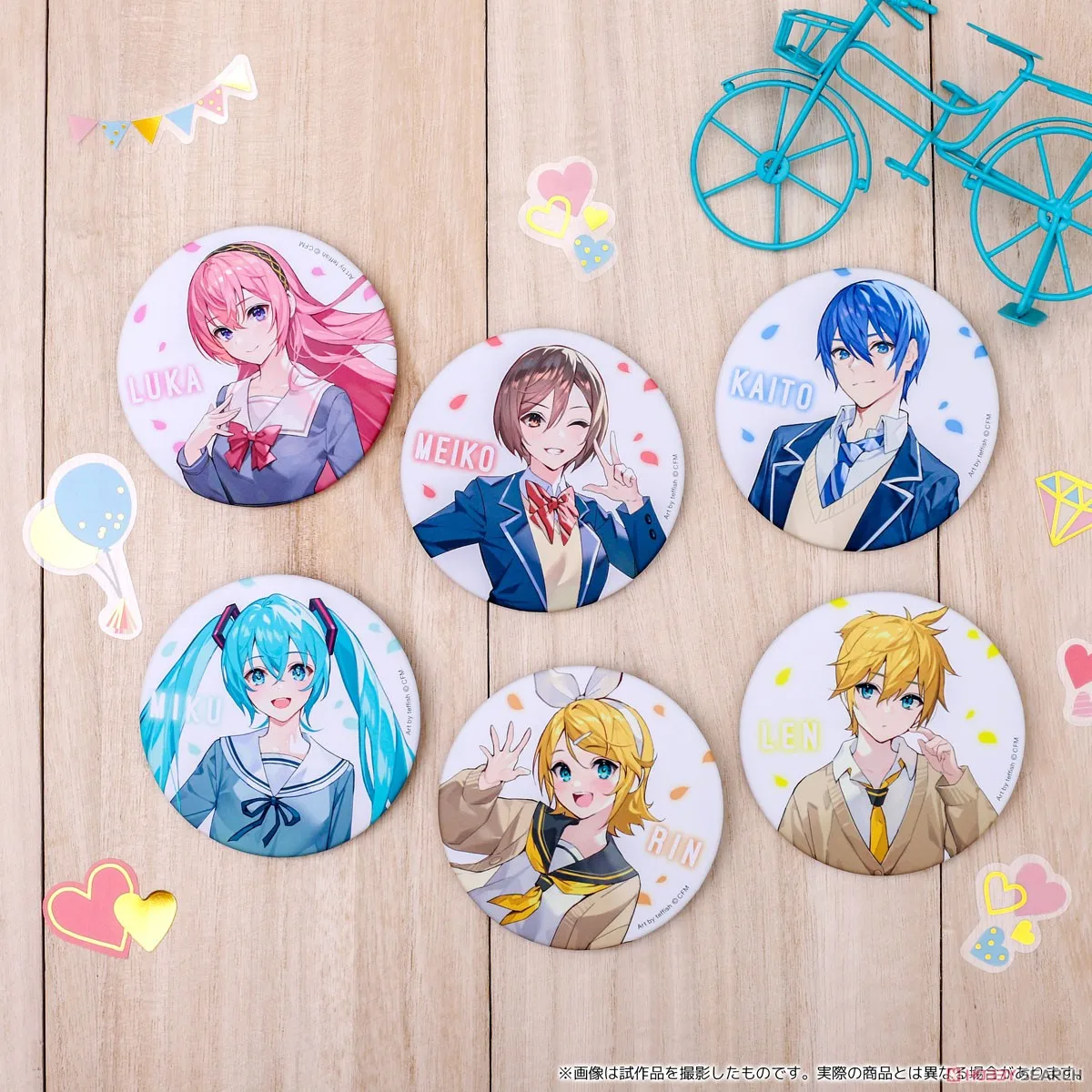 Фигурка аниме Hatsune Miku Kagamine Len Rin брошь значок персонажи Piapro Meiko Kaito броши значки