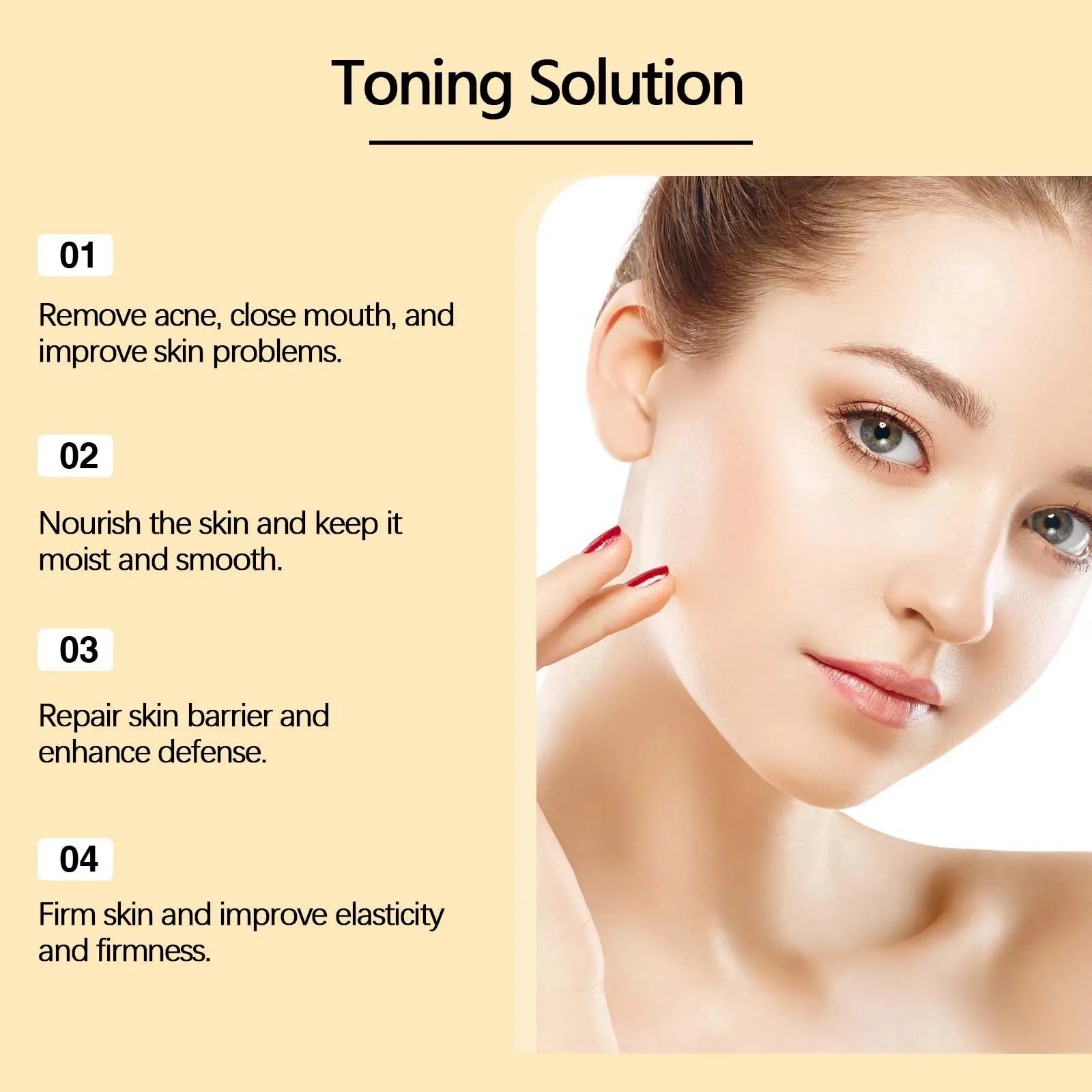 Гликолевая кислота EELHOE 7% тонизирующий укрепляющий кожу лица сужает поры