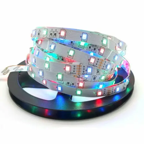 

LED Rope Light Strips RGB 10M One Roll 32.8ft 2835 600leds Decoration Flexible Ribbon Color Changing Lamp Light String