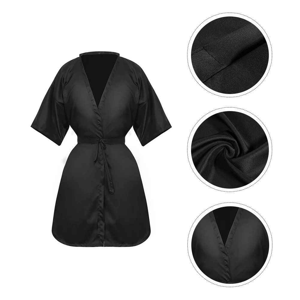 

Hair Salon Cape Gown Robe Dyeing Cutting Haircut Hairdressing Apron Clothes Barbershop Barber Smocks Hot Simple Capes Client