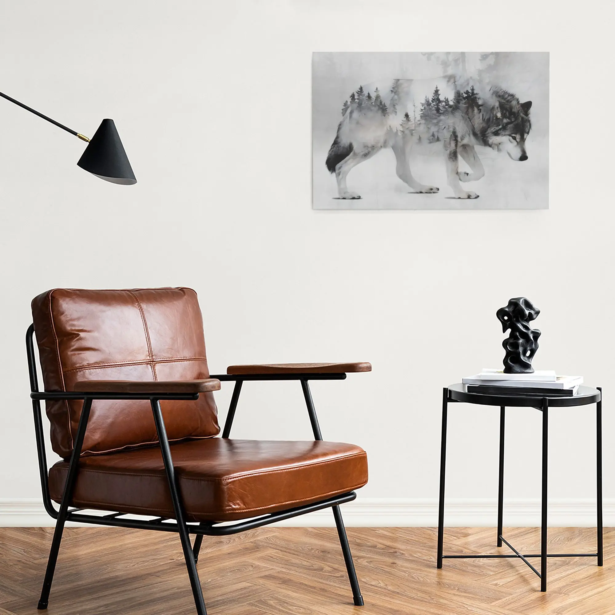 Фото Настенное искусство OfficeCanvas, милый декор комнаты, 16x24 дюйма, офисный декор №5