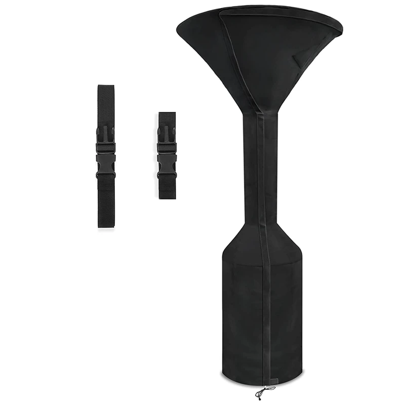 

Patio Heater Covers Waterproof -Oxford Cloth Tear-Proof Outdoor Heater Cover with Zipper Hemming, Upgrade Heater Covers