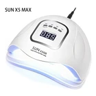 Сушилка для ногтей SUN X5 MAX, УФ-лампа Светодиодная лампа для сушки ногтей, 90 Вт, 45 светодиодов, профессиональные инструменты для ногтей со светодиодным дисплеем