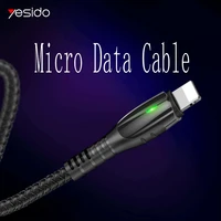 yesido micro usb cable 3a fast charging micro data usb cable for samsung xiaomi huawei android mobile phone charger cable