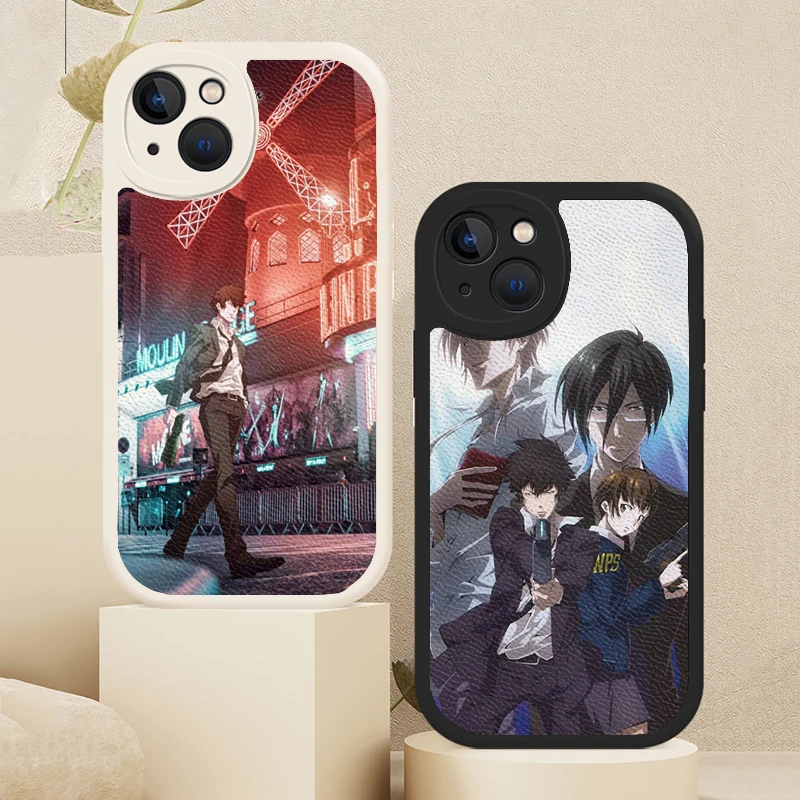 Чехол для телефона из овечьей кожи с аниме психопроходом для iPhone 14 12 11 13 Pro Max Mini 7 8 Plus SE 2020 X XS XR