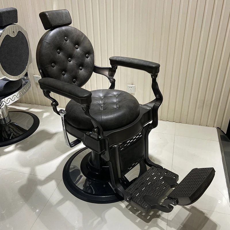 

Hair Cutting Barber Chair Trolley Recliner Wheels Hydraulic Facial Workshop Luxury Barber Chair Beauty Makeup Sillas Accesories