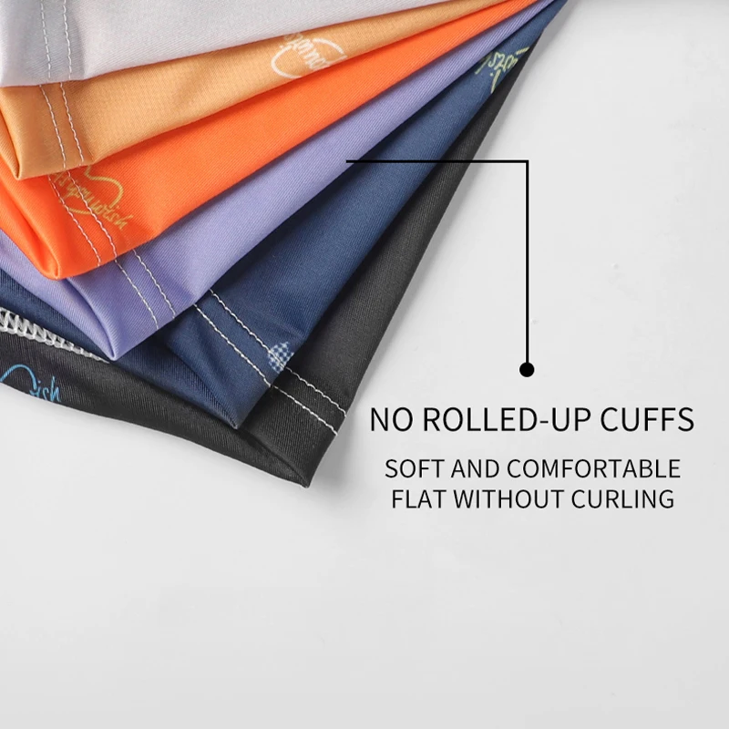 MiiOW 3Pcs Printing Boxers Men Underwear Breathable Innerwear Man Lingerie Boxer Men Panties Comfort Male Trunks Underpants