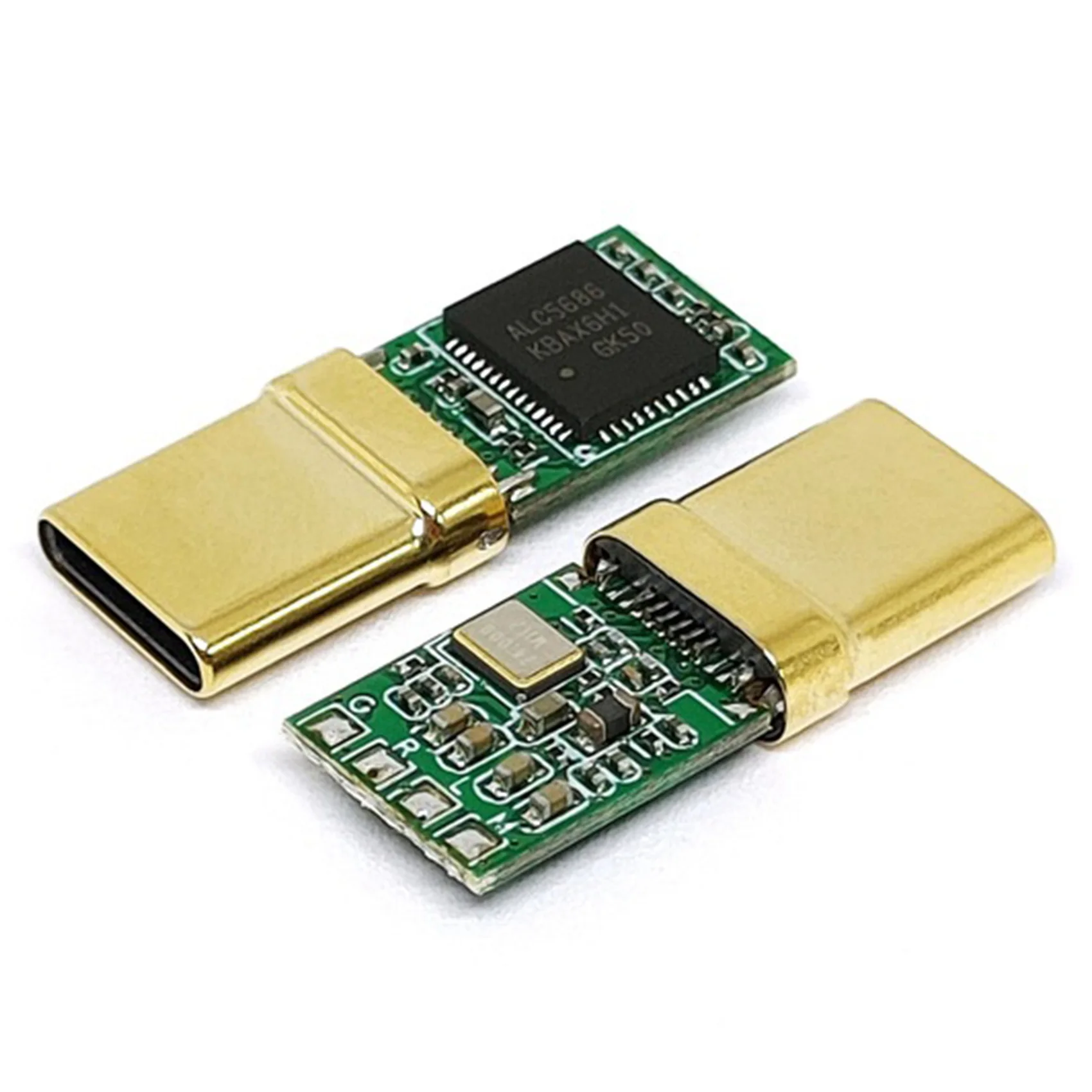 Штекер USB-C позолоченный 1U 32 бит 384 кГц аудиоразъем разъем для быстрой зарядки