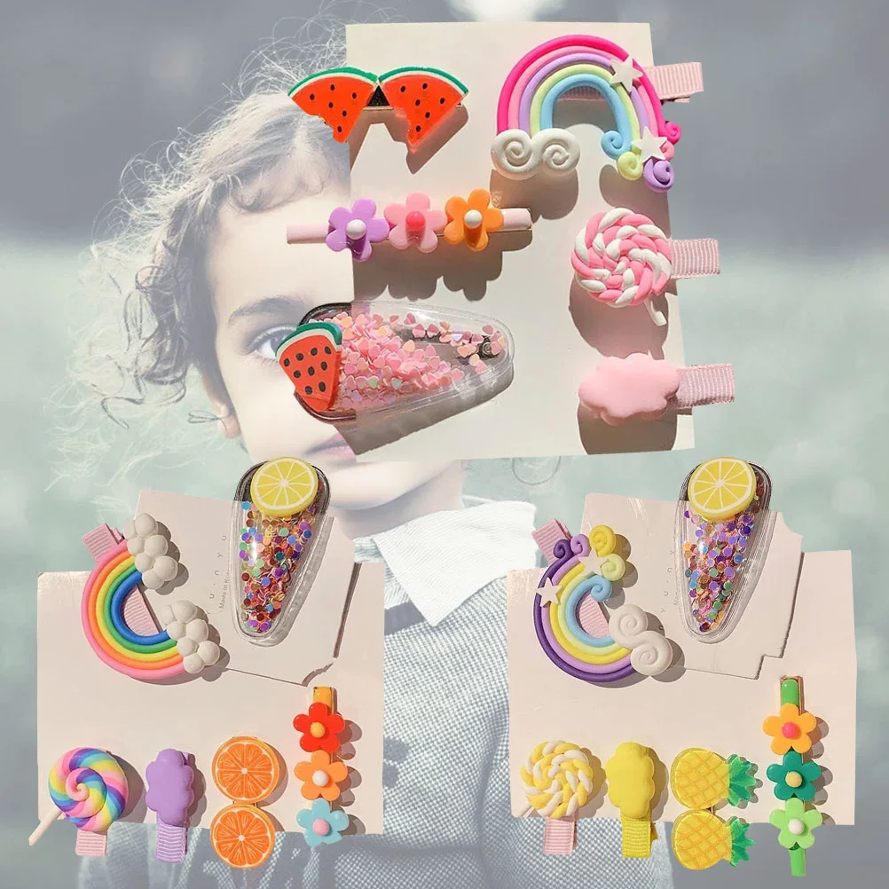 

Заколки-невидимки из смолы для девочек, 18 шт.