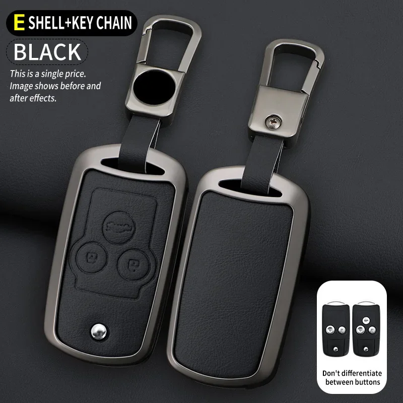 

Чехол для автомобильного ключа из цинкового сплава для Honda Civic Fit Accord CRV HRV Jazz для Acura TL TSX ZDX RSX CRZ 2, 3