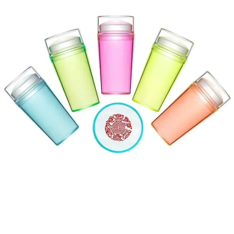 Силиконовый штамп желеобразного цвета для французского маникюра наборы