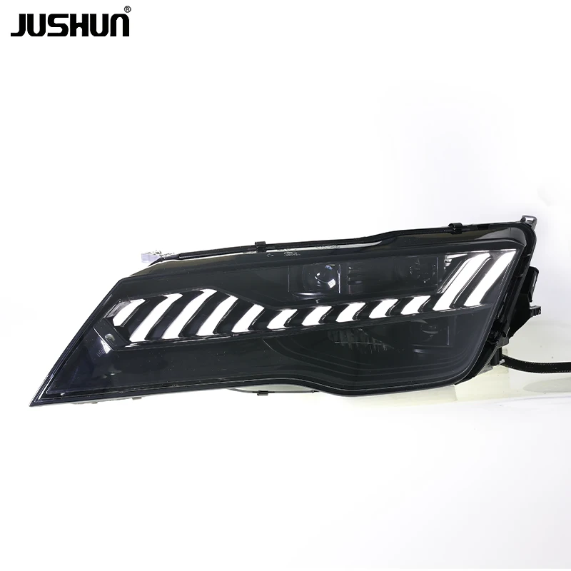 Фото JUSHUN Подходит для моделей A7 RS7 2011-2014 годов: Модификация фар, светодиодные автомобильные аксессуары, передние указатели поворота №1