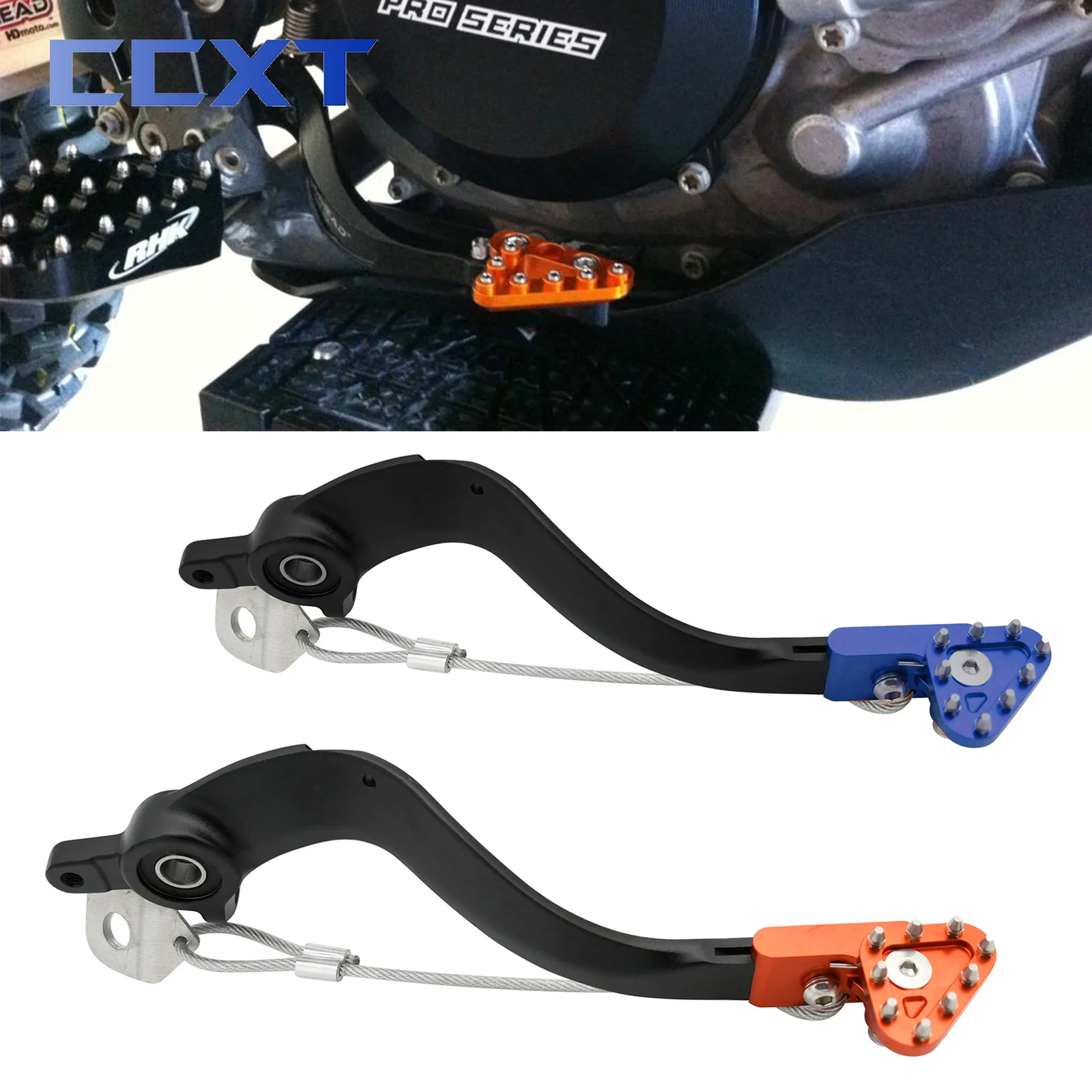 Педаль заднего тормоза для мотоцикла KTM SX SXF XC XCF XCW XCFW EXC EXCF 125 250 300 350 400 450 500 530 2008-2015