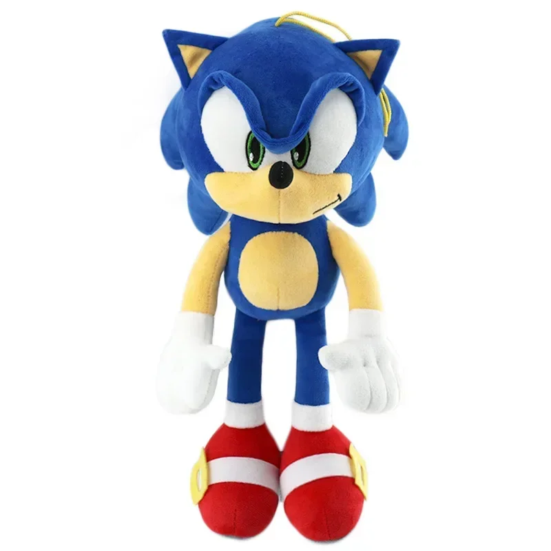 Фото Sonic the Hedgehog мультфильм Sonic the Hedgehog Super Mouse Shadow Super Sony Shadow Grab плюшевая игровая игрушка, новинка 33 см №4