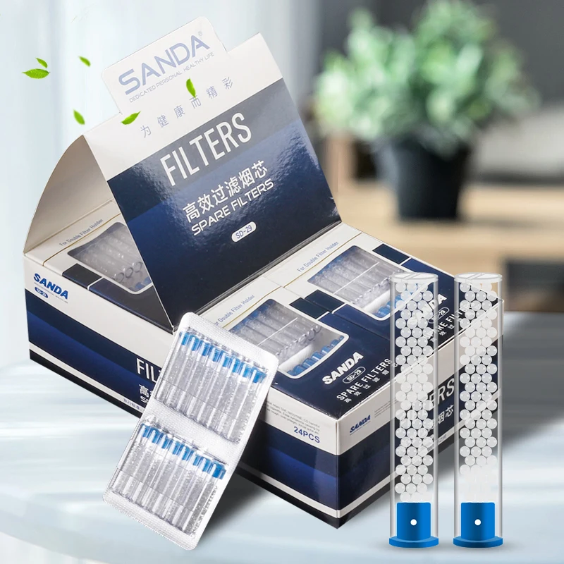 

SANDA Cigarette Filters cigarette holder activated carbon filters Smoke Smoking Pipe Accessories sd29