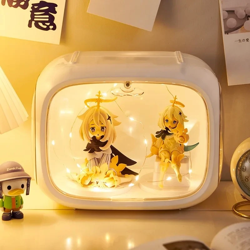 

Прозрачный ящик для хранения с подсветкой