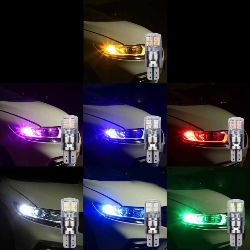 

Автомобильная лампа T10 3030smd, стандартная лампа, безотказная Шина CAN, бирка W5W, Шаговая лампа, Прямая поставка