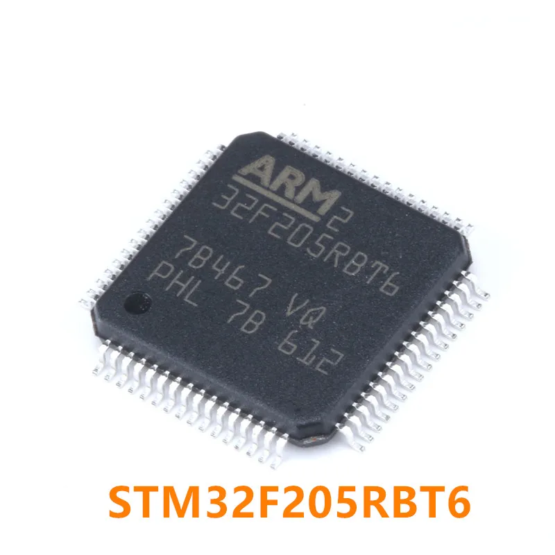 

Оригинальный аутентичный STM32F205RBT6 LQFP-64 STM32F205 ARM, 32-битный микроконтроллер MCU