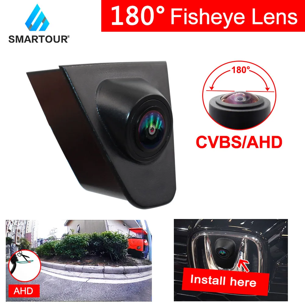 

Передняя камера CCD AHD с логотипом автомобиля, эмблема для Honda XR-V Accord Odyssey Civic CRV Crosstour Spirior Fit Hatchback City