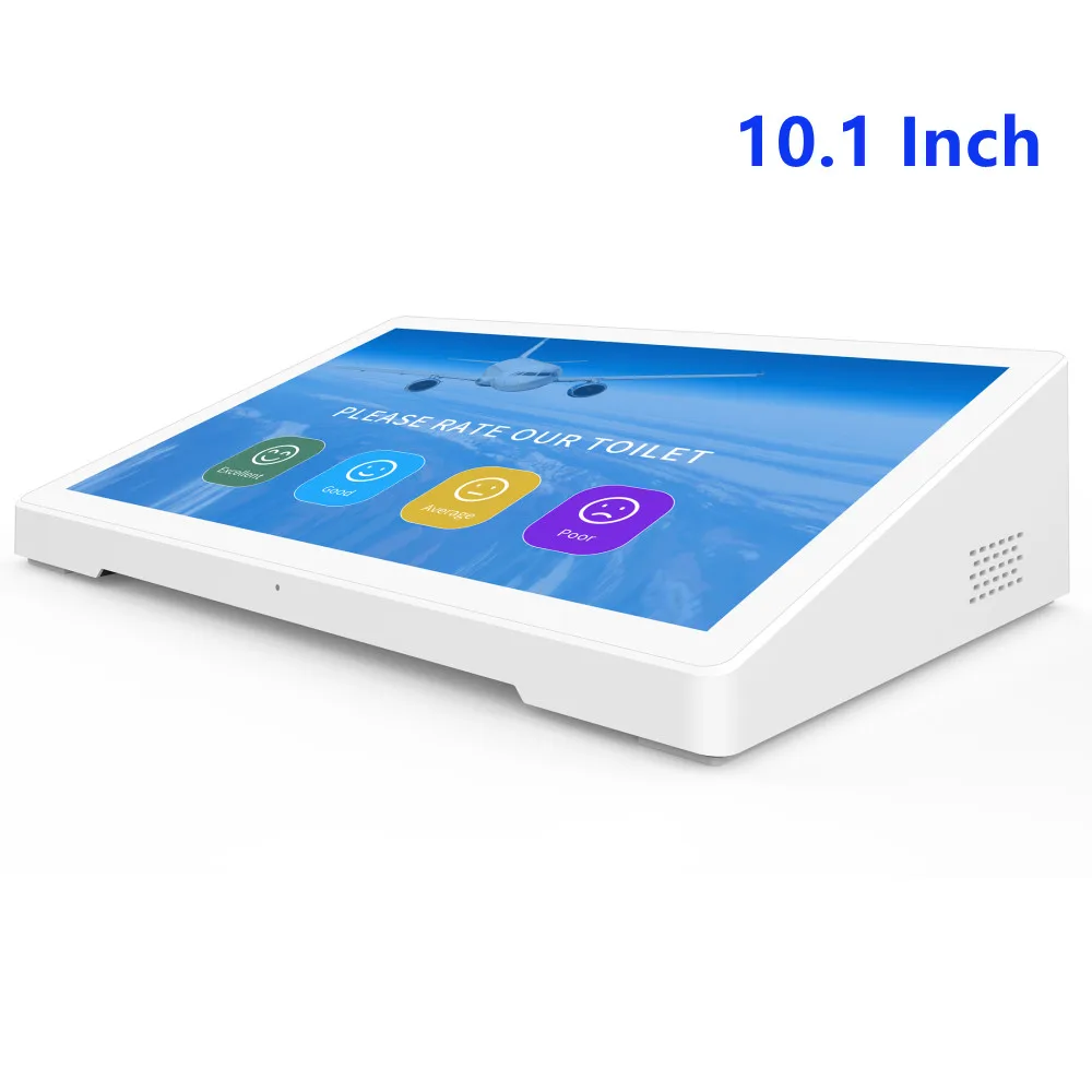 2022 Android Desktop Tablet With RJ45 Digital Signage Screen 10.1inch All In One POE Tablet Pc NFC Rockchip RK3399 Shopping Mall