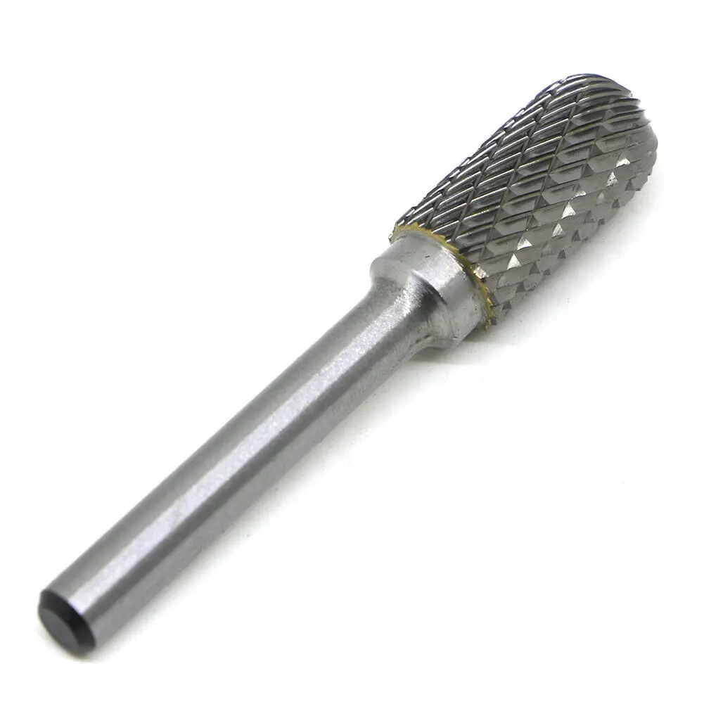 

1*Carbide Rotary File 12mm Double Cut Tungsten Carbide Rotary File Burr 6.35mm Shank Metal Grinding For Processing Metal Non-me