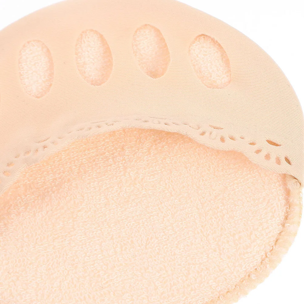 4 Pairs Forefoot Pad High Heel Socks Womens Girl Half Summer Heels Toe Cover Invisible