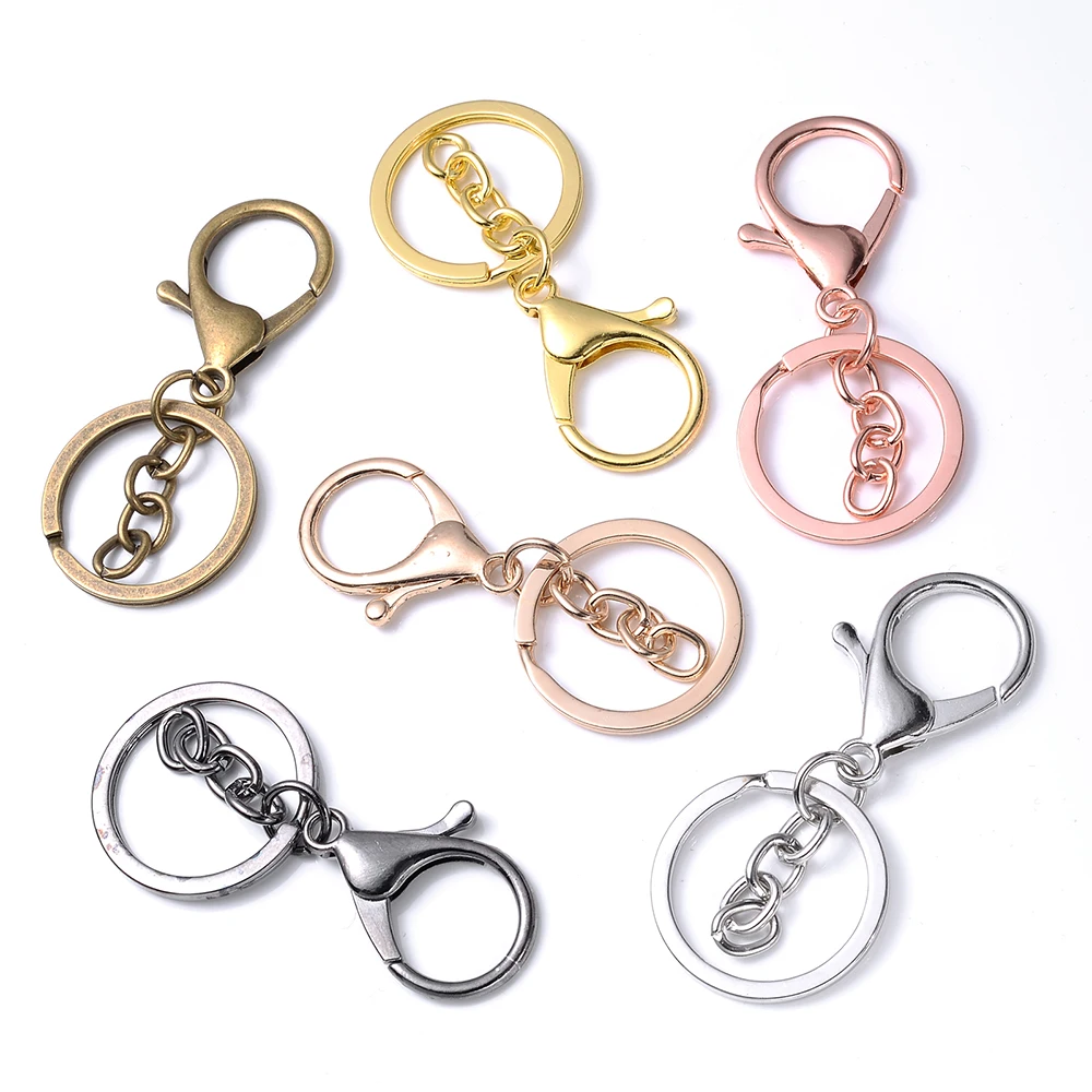 Брелок для ключей с золотым и серебряным покрытием популярные классические